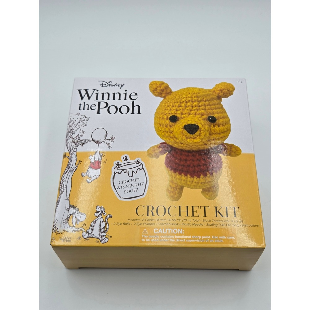 Disney Winnie the Pooh Crochet Kit Amigurumi Craft Set 718811WPH New
